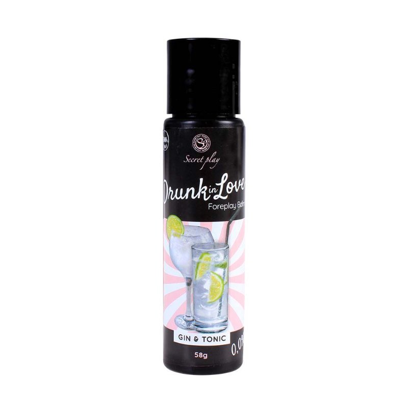 Бальзам для прелюдій - Secret Play Drunk In Love Gin & Tonic, 58 мл - зображення 1