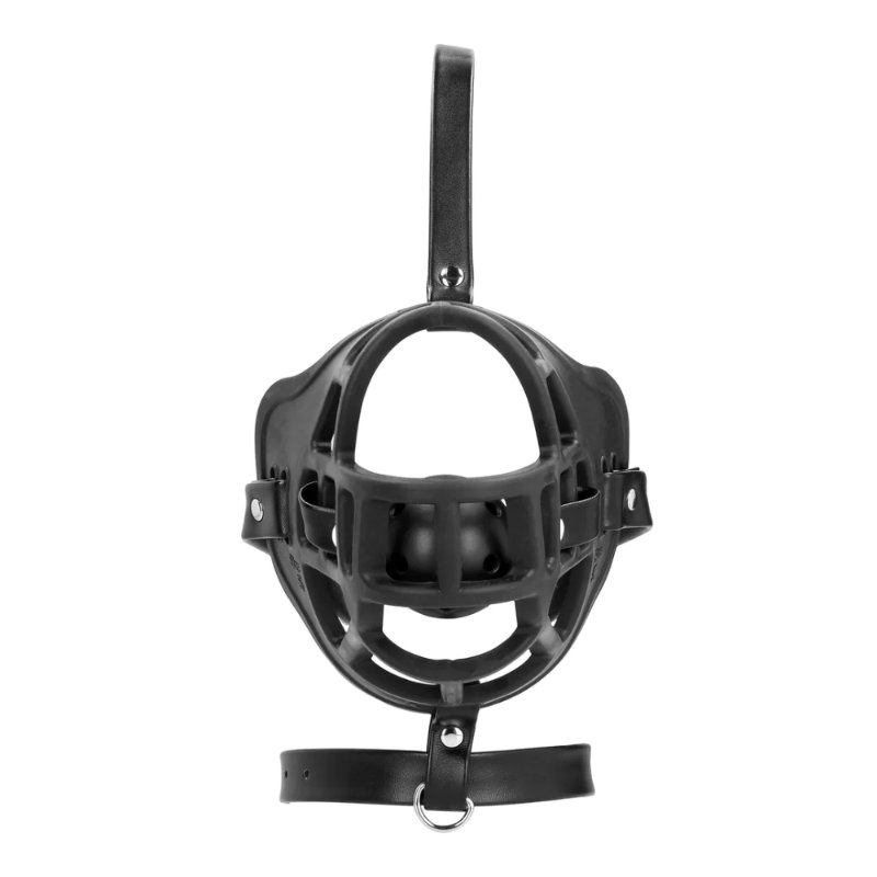 Маска-намордник з кляпом - Ouch! Xtreme Muzzle with Removable Ball Gag