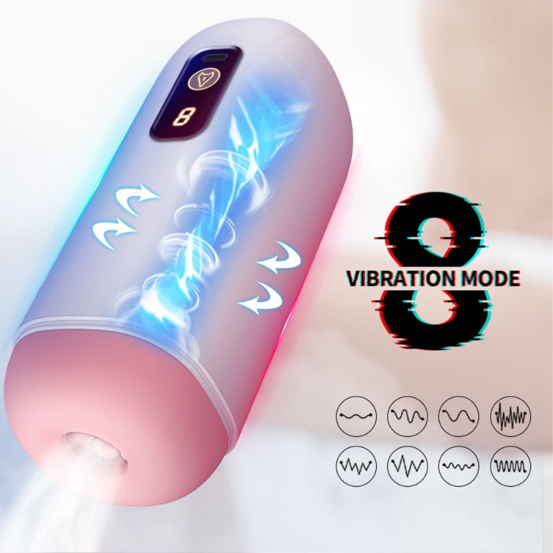 Мастурбатор - USB Rechargeable, 8 vibration functions