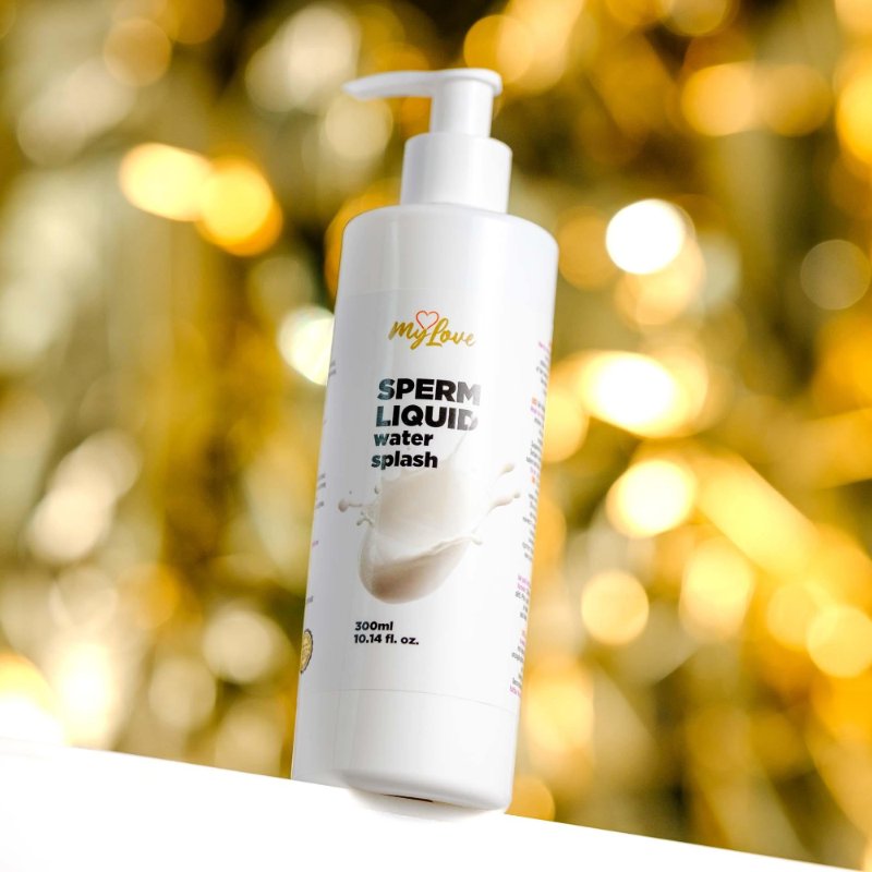 Лубрикант - MyLove Sperm Liquid Water Splash, 300 мл