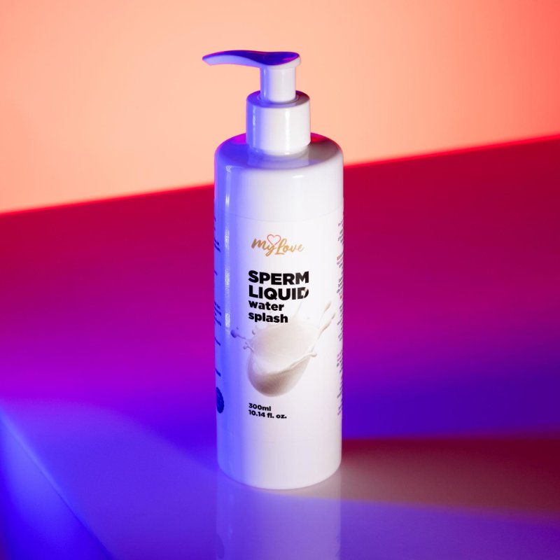 Лубрикант - MyLove Sperm Liquid Water Splash, 300 мл