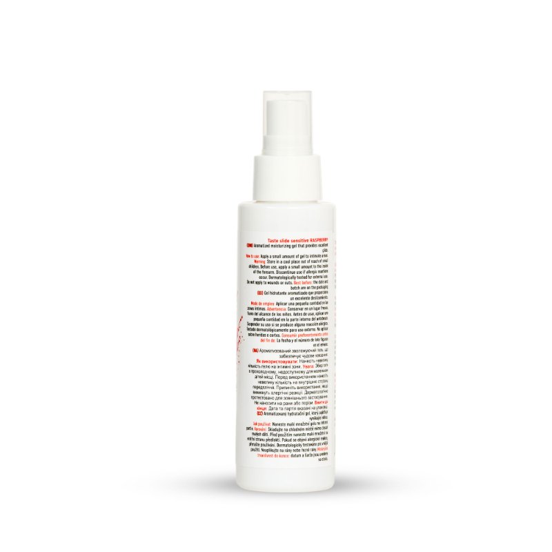 Інтимний гель-лубрикант - MyLove Taste-Slide Sensitive Raspberry, 100 мл