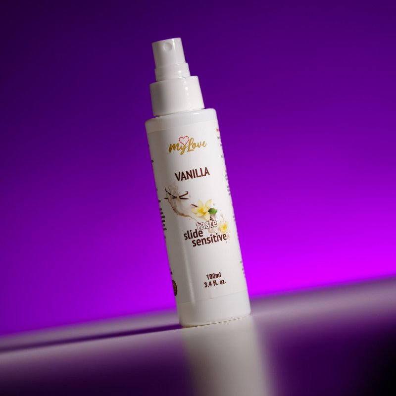 Інтимний гель-лубрикант - MyLove Taste Slide Sensitive Vanilla, 100 мл