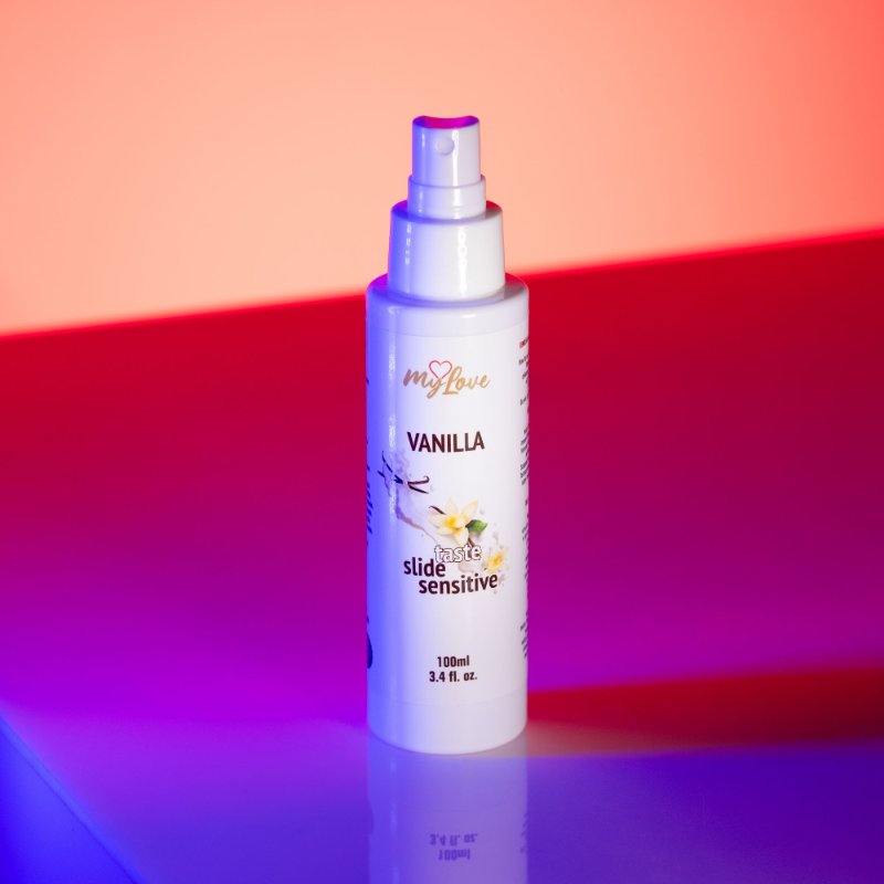 Інтимний гель-лубрикант - MyLove Taste Slide Sensitive Vanilla, 100 мл