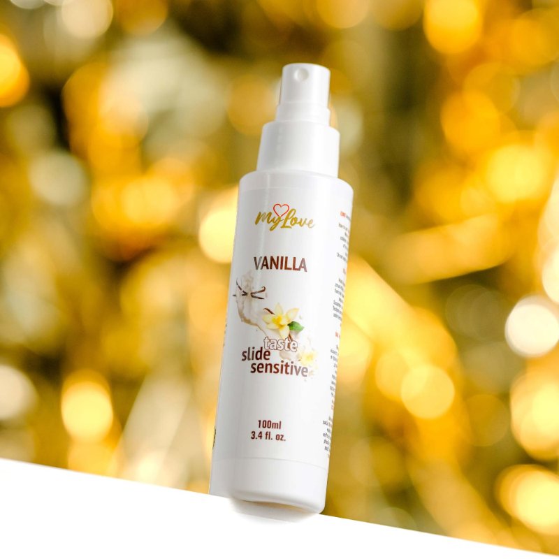 Інтимний гель-лубрикант - MyLove Taste Slide Sensitive Vanilla, 100 мл