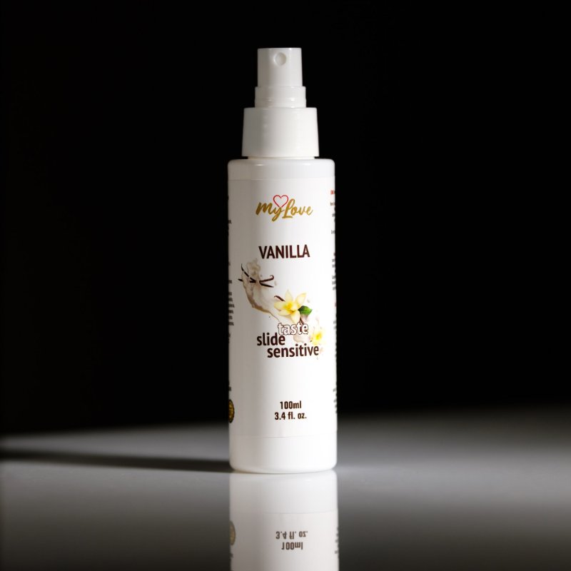 Інтимний гель-лубрикант - MyLove Taste Slide Sensitive Vanilla, 100 мл
