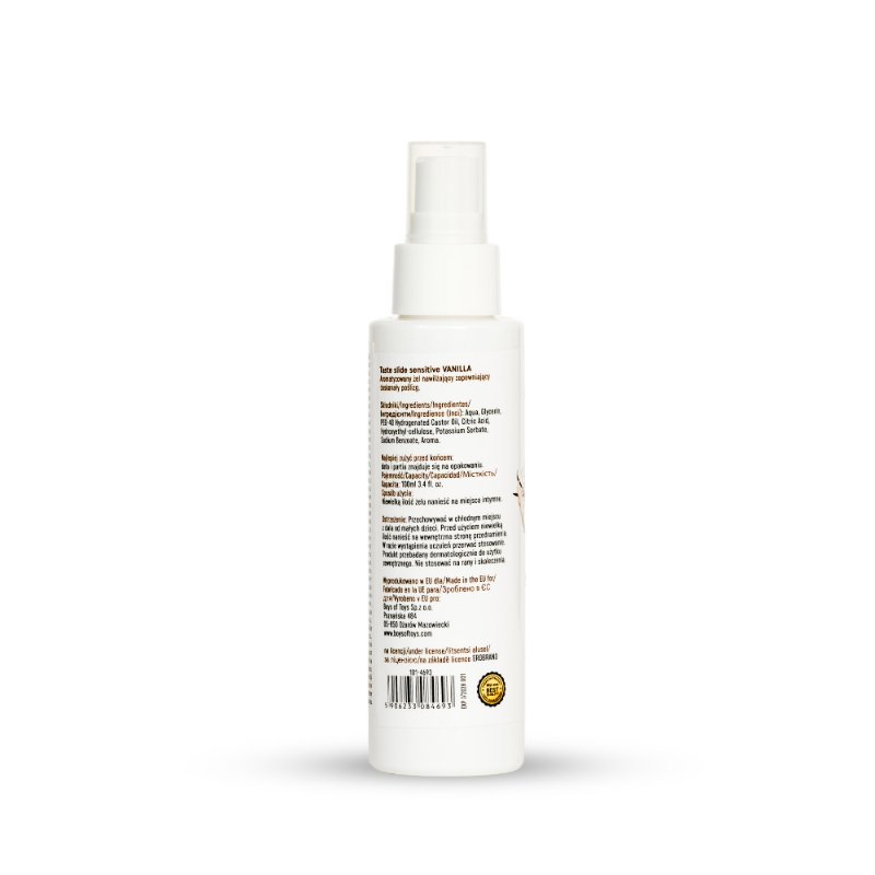 Інтимний гель-лубрикант - MyLove Taste Slide Sensitive Vanilla, 100 мл