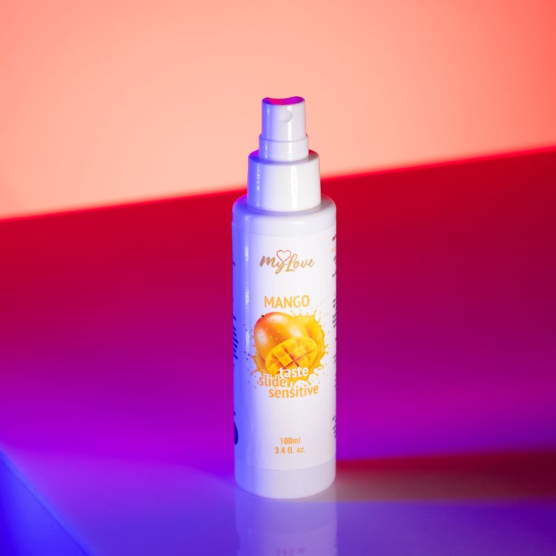 Інтимний гель-лубрикант - MyLove Taste Slide Sensitive Mango, 100 мл