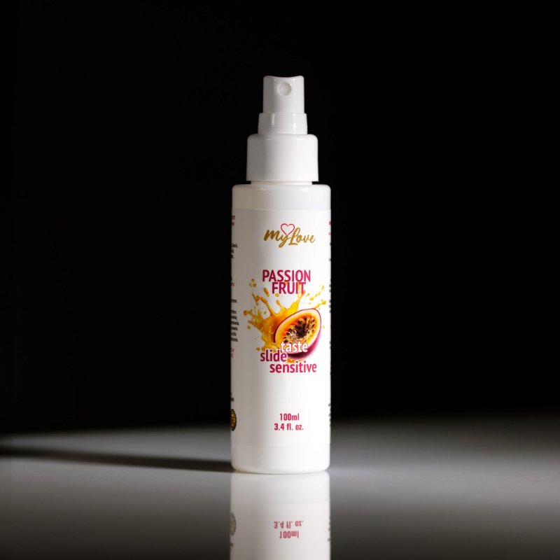 Інтимний гель-лубрикант - MyLove Taste Slide Sensitive Passion Fruit, 100 мл