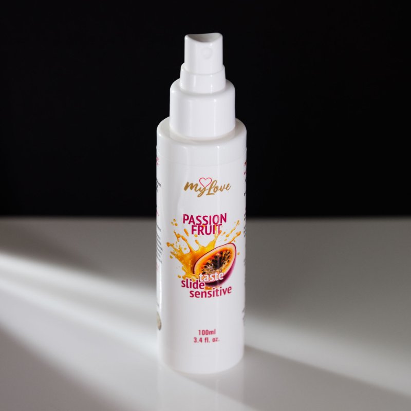 Інтимний гель-лубрикант - MyLove Taste Slide Sensitive Passion Fruit, 100 мл