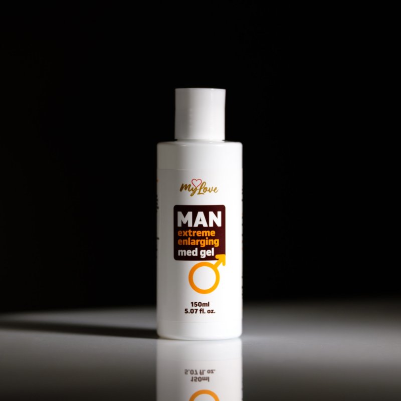 Збільшуючий гель-лубрикант для чоловіків - MyLove Man Extreme Enlarging Med Gel, 150 мл
