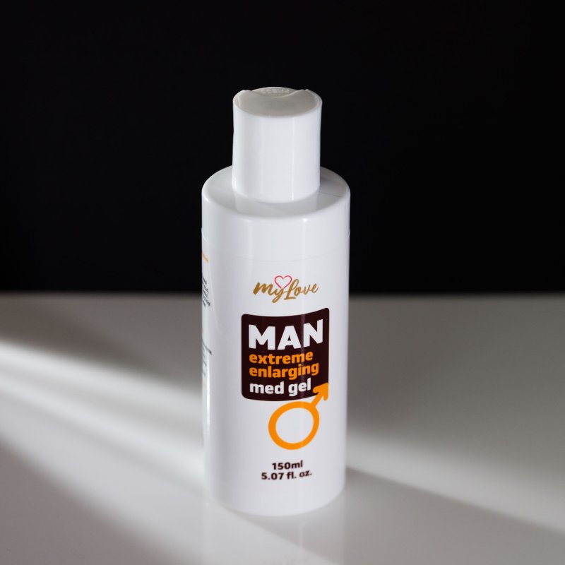Збільшуючий гель-лубрикант для чоловіків - MyLove Man Extreme Enlarging Med Gel, 150 мл