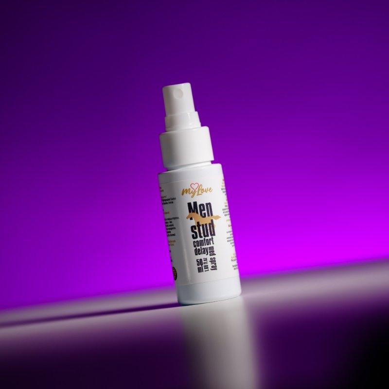 Пролонгуючий спрей-лубрикант для чоловіків - MyLove Men Stud Comfort Delay Med Spray, 50 мл