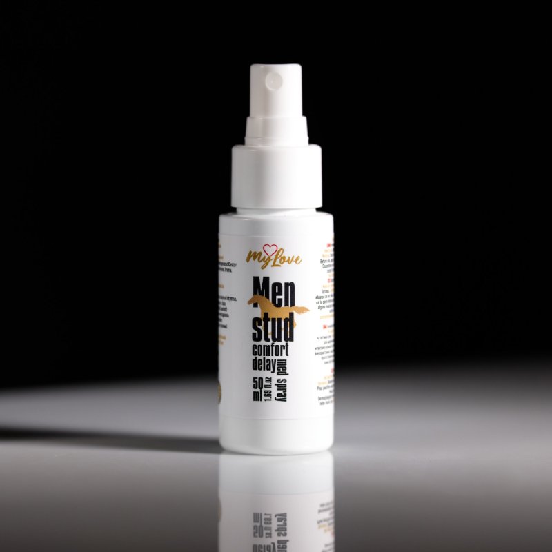 Пролонгуючий спрей-лубрикант для чоловіків - MyLove Men Stud Comfort Delay Med Spray, 50 мл