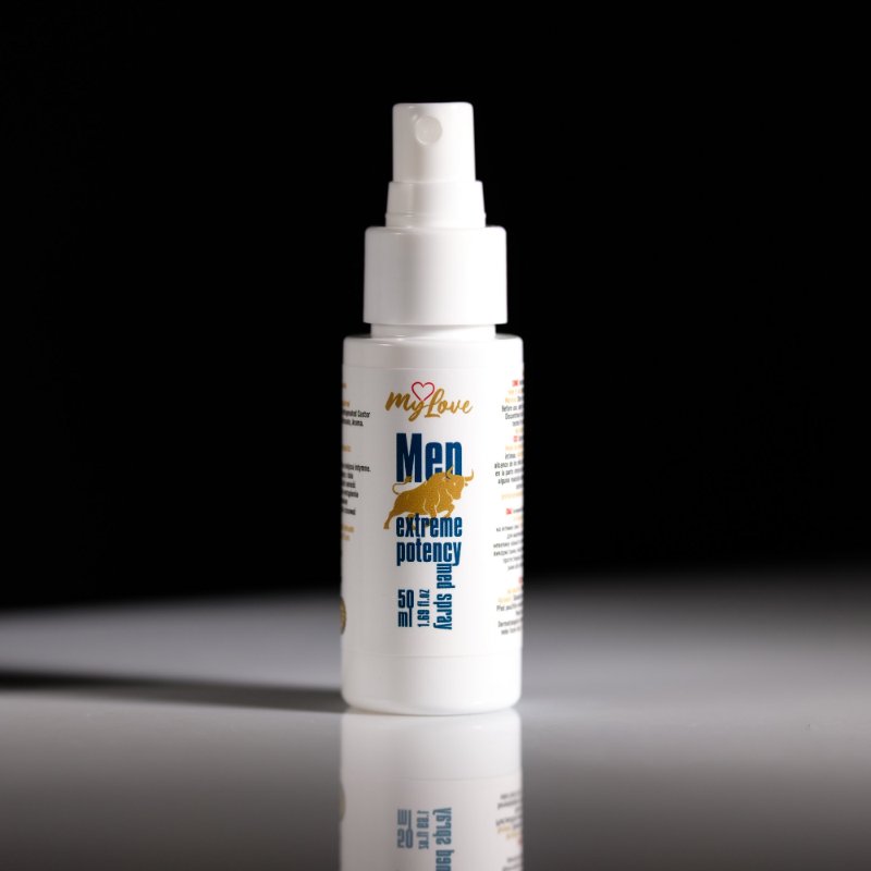 Інтимний спрей-лубрикант для чоловіків - MyLove Man Extreme Potency Med Spray, 50 мл