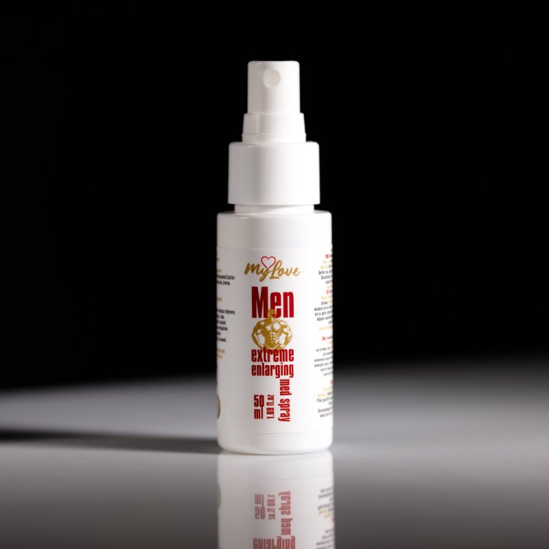 Збільшуючий спрей-лубрикант для чоловіків - MyLove Man Extreme Enlarging Med Spray, 50 мл