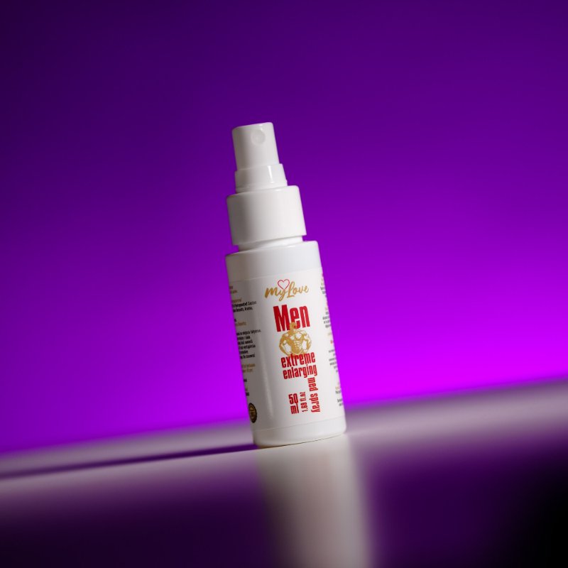 Збільшуючий спрей-лубрикант для чоловіків - MyLove Man Extreme Enlarging Med Spray, 50 мл