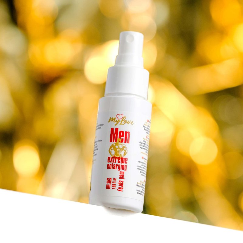 Збільшуючий спрей-лубрикант для чоловіків - MyLove Man Extreme Enlarging Med Spray, 50 мл
