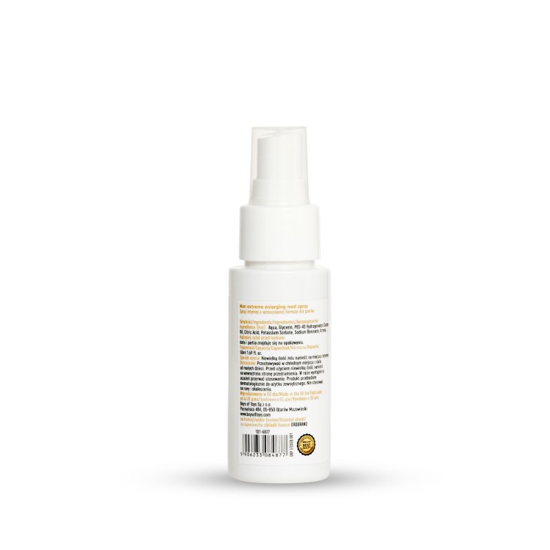Збільшуючий спрей-лубрикант для чоловіків - MyLove Man Extreme Enlarging Med Spray, 50 мл