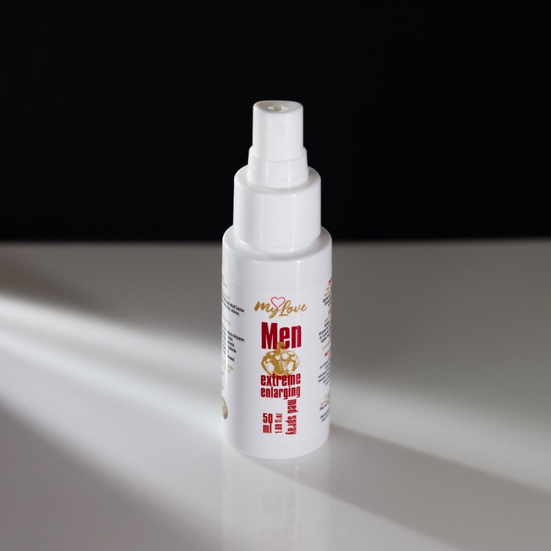 Збільшуючий спрей-лубрикант для чоловіків - MyLove Man Extreme Enlarging Med Spray, 50 мл