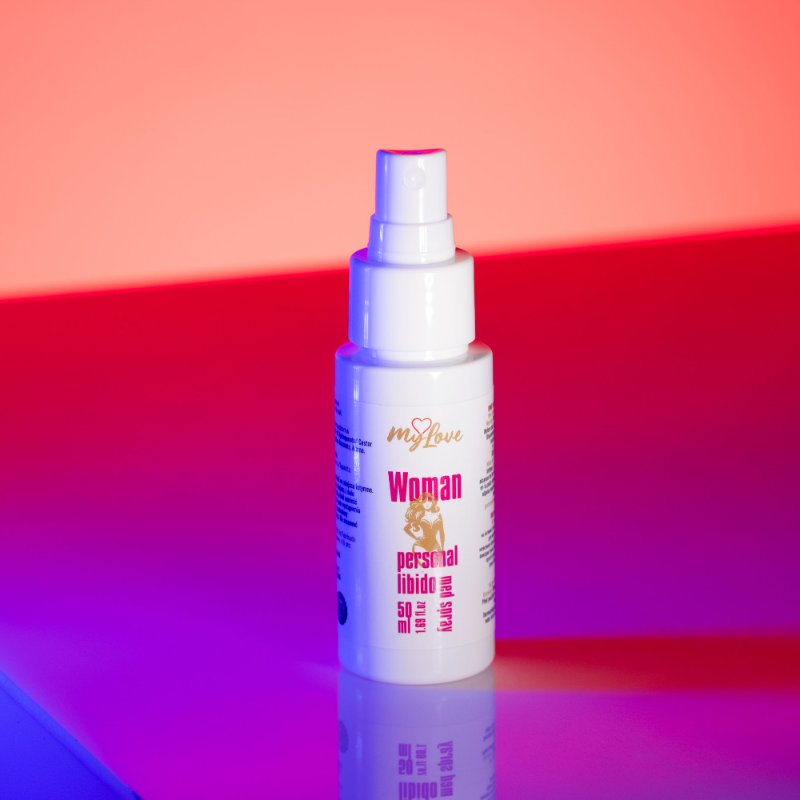Інтимний спрей-лубрикант для жінок - MyLove Woman Personal Libido Med Spray, 50 мл