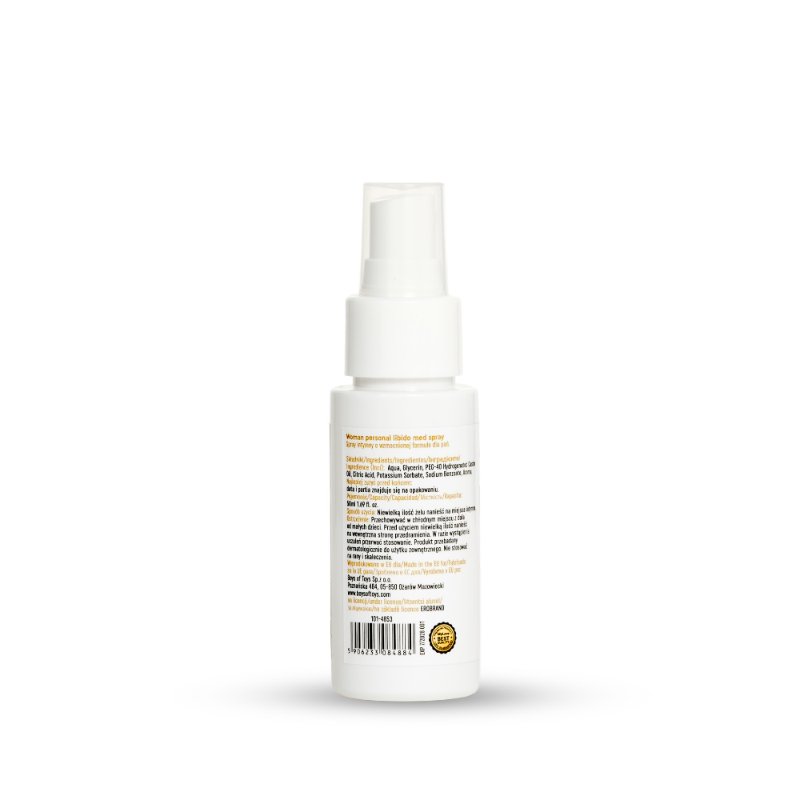 Інтимний спрей-лубрикант для жінок - MyLove Woman Personal Libido Med Spray, 50 мл