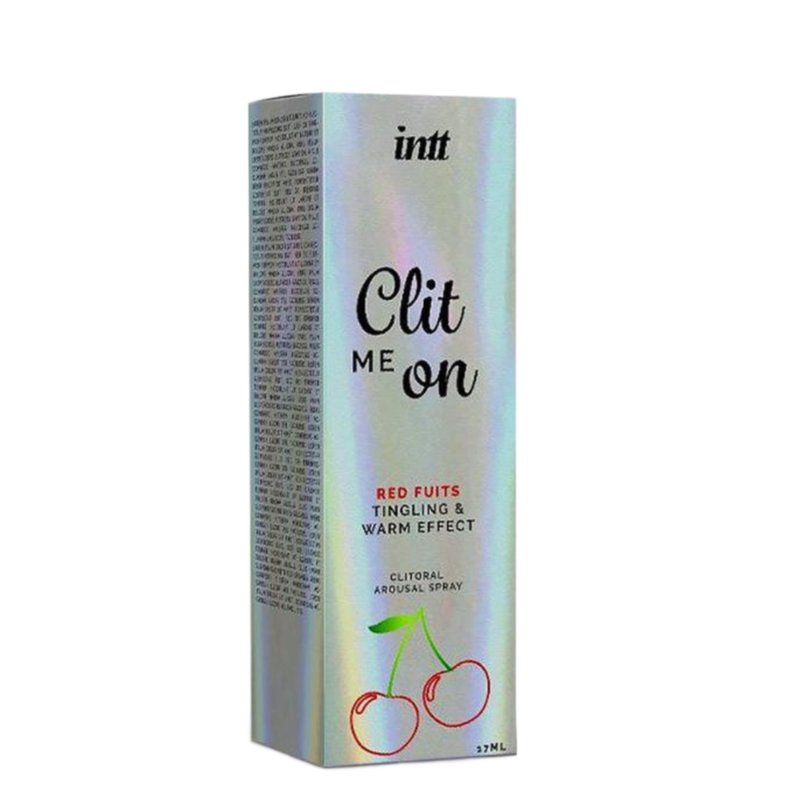 Збуджуючий спрей для клітора - Intt Clit Me On Red Fruits Tingling and Warming Effect, 12 мл