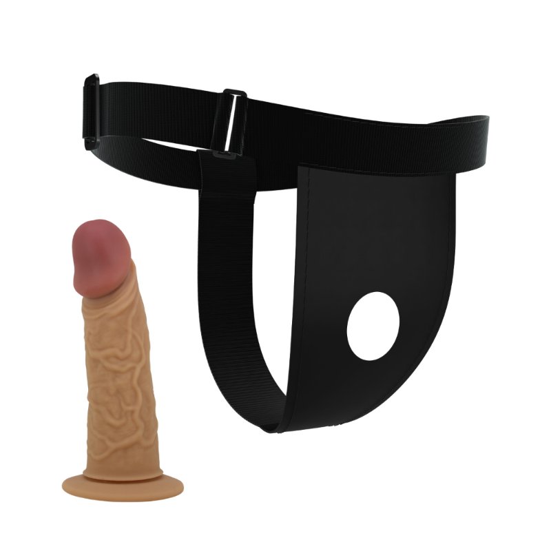 Страпон - Pretty Love Harness Briefs Houston 6.8"