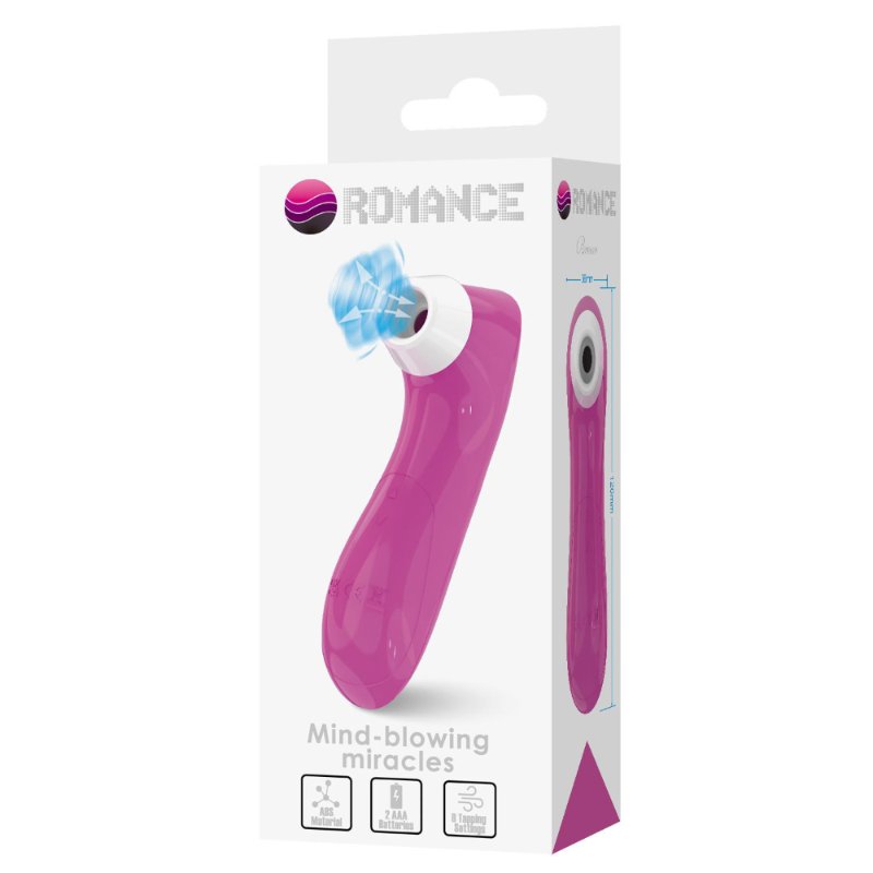 Вакуумний стимулятор - Romance Sucking Pleasure Stimulator Breeze Pink