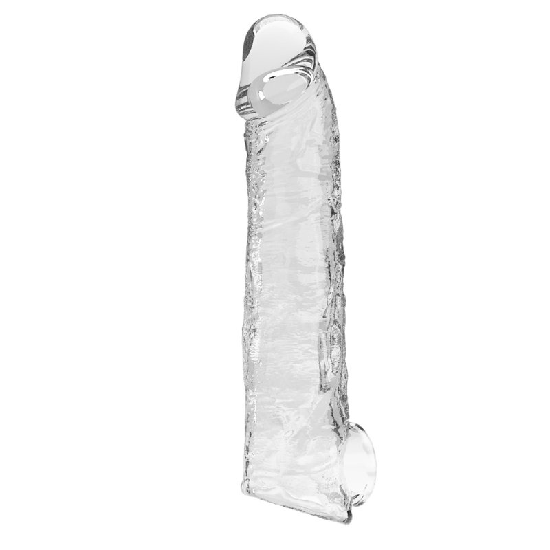 Подовжуюча насадка на член - Pretty Love Extension Penis Sleeve Clear, 26 см