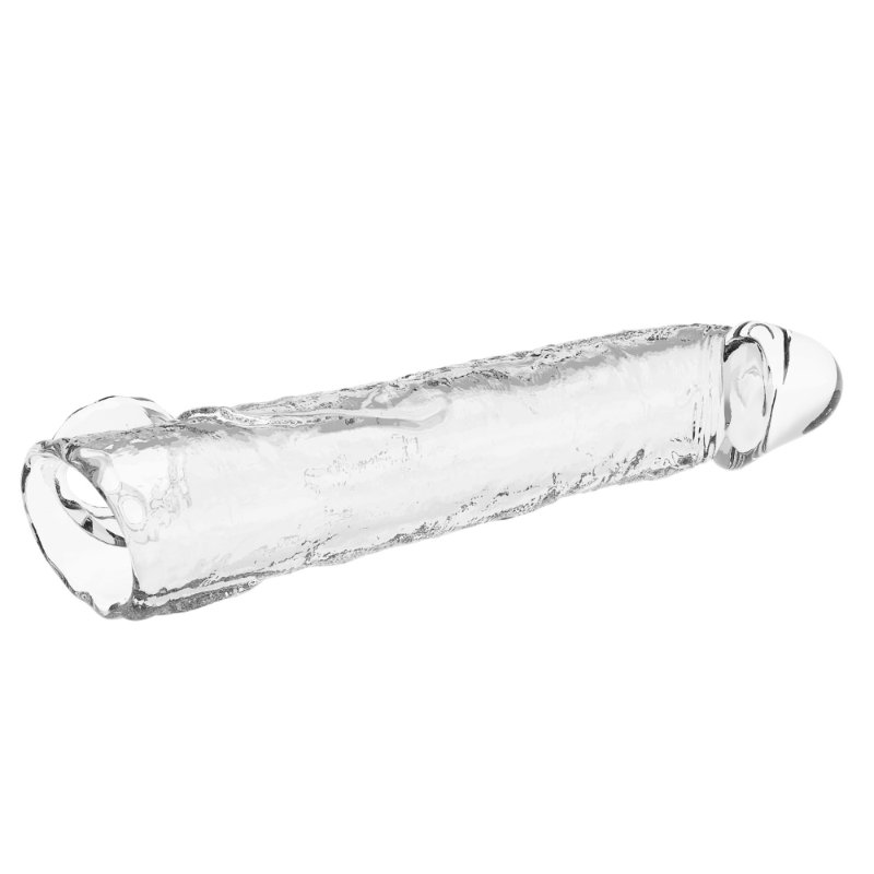 Подовжуюча насадка на член - Pretty Love Extension Penis Sleeve Clear, 26 см