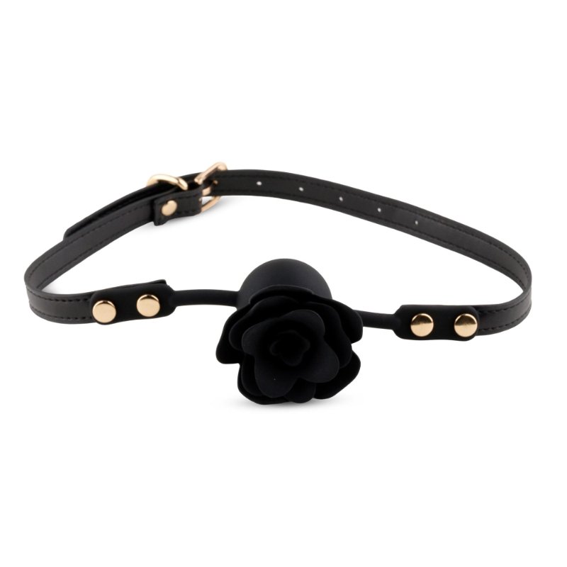 Кляп - Black Rose Ball Gag