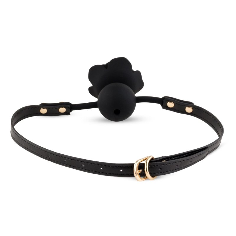 Кляп - Black Rose Ball Gag