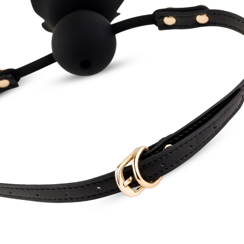 Кляп - Black Rose Ball Gag