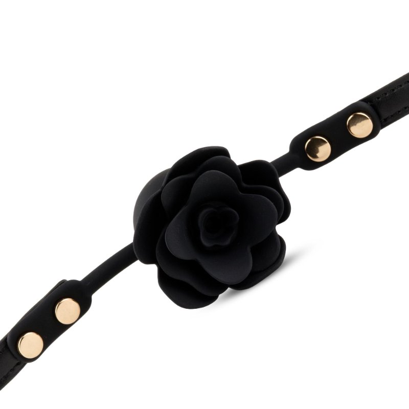 Кляп - Black Rose Ball Gag