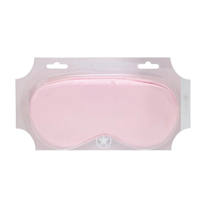 Маска на очі - Ouch! Satin Blindfold Powder Pink