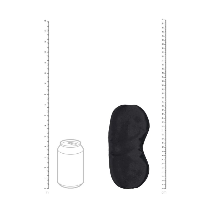 Маска на очі - Ouch! Satin Blindfold Black