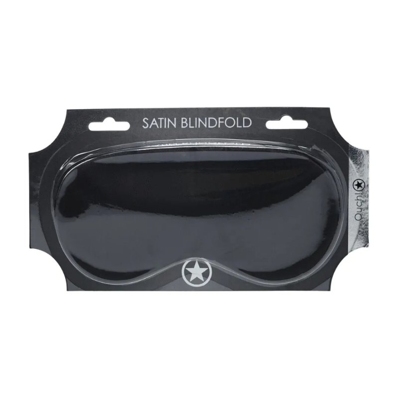 Маска на очі - Ouch! Satin Blindfold Black