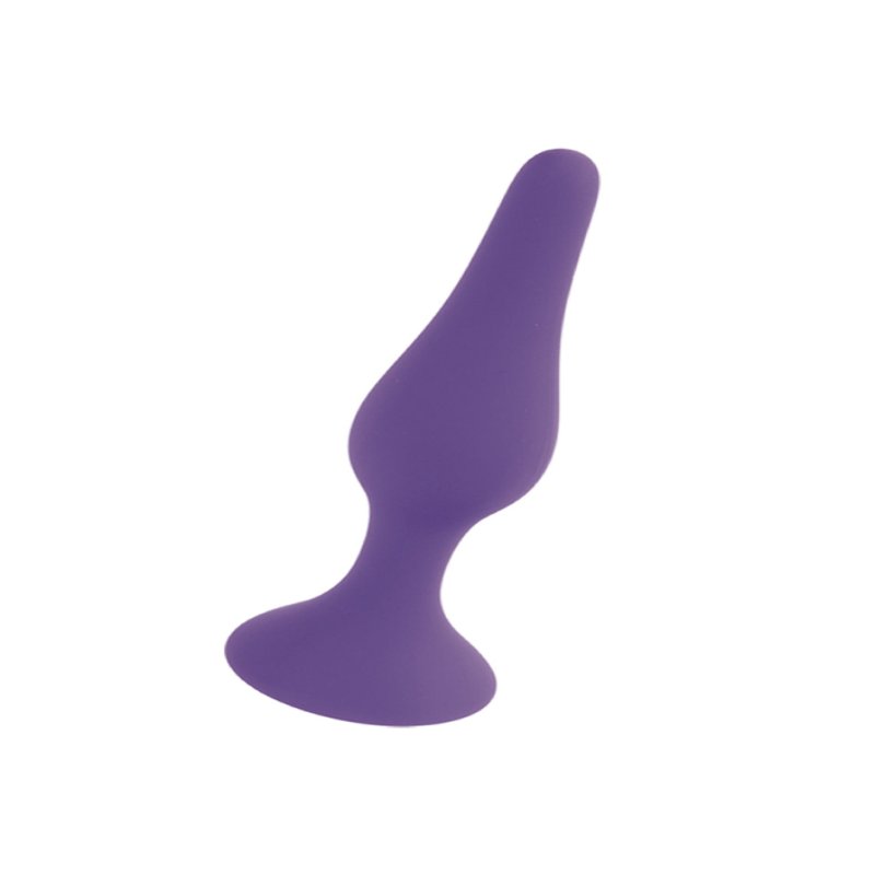 Анальна пробка - Silicone Purple Plug S