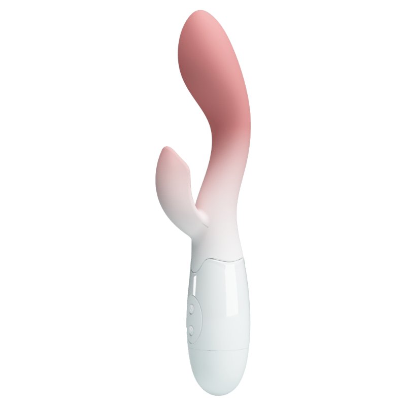 Вібратор - Pretty Love Brighty Vibrator White/Pink
