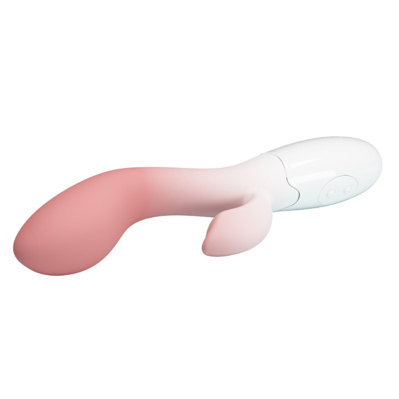Вібратор - Pretty Love Brighty Vibrator White/Pink