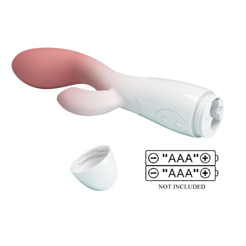 Вібратор - Pretty Love Brighty Vibrator White/Pink