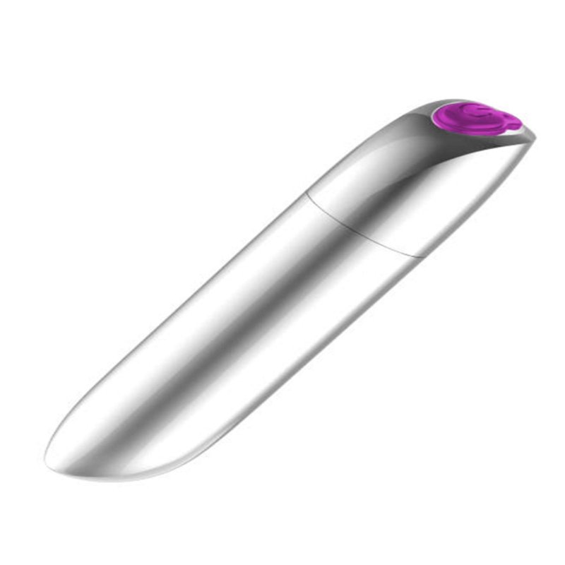 Міні-вібратор - Rechargeable Powerful Bullet Vibrator Silver