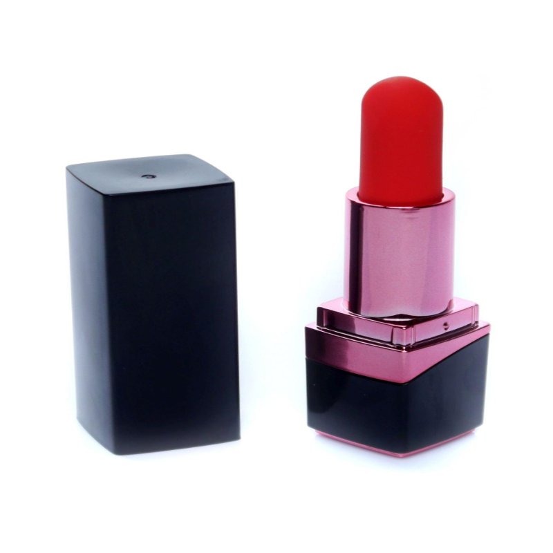 Міні-вібратор - Rechargeable Lipstick Vibrator Black
