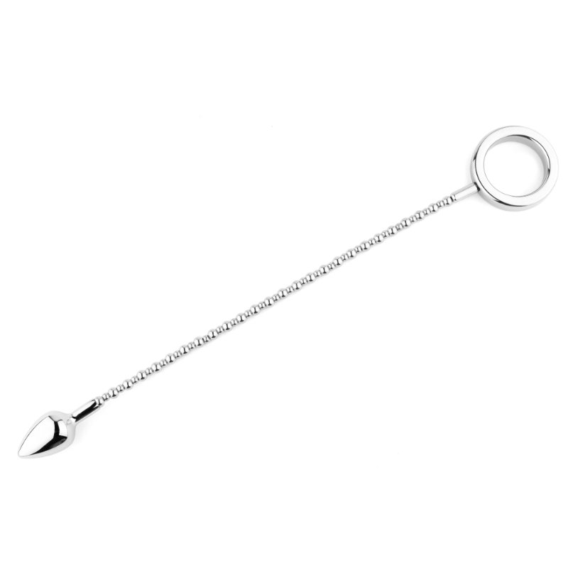 Анальна пробка зі змінними елементами - Jewellery Metal Anal Plug No. 4