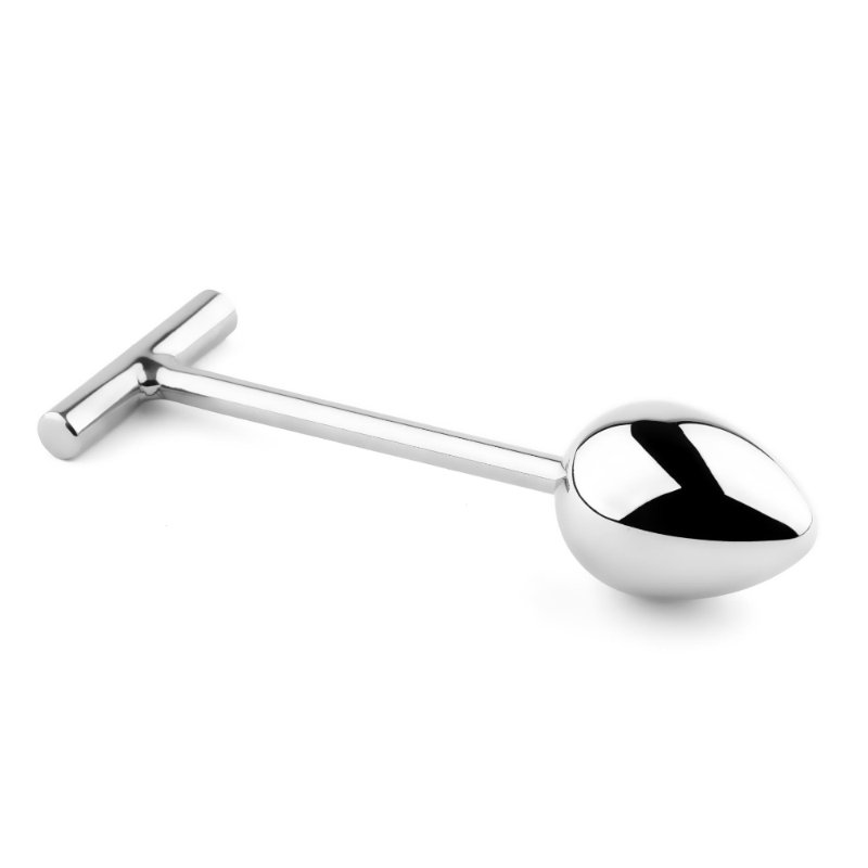 Анальна пробка зі змінними елементами - Jewellery Metal Anal Plug No. 3