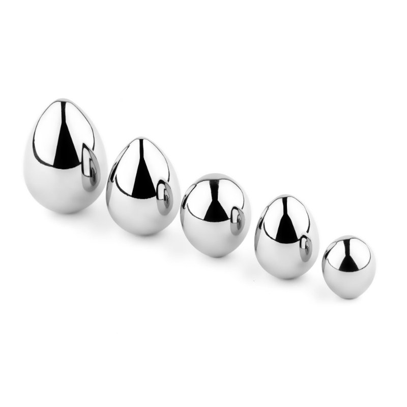 Анальна пробка зі змінними елементами - Jewellery Metal Anal Plug No. 3