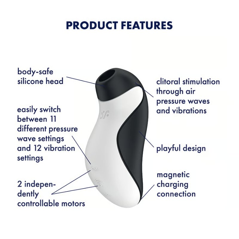 Кліторальний стимулятор - Satisfyer Orca