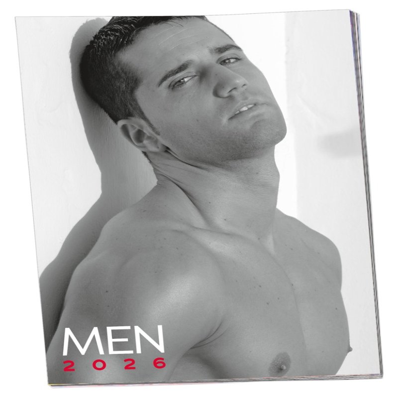 Еротичний календар - Pin-up Calendar Men 2026 - зображення 1