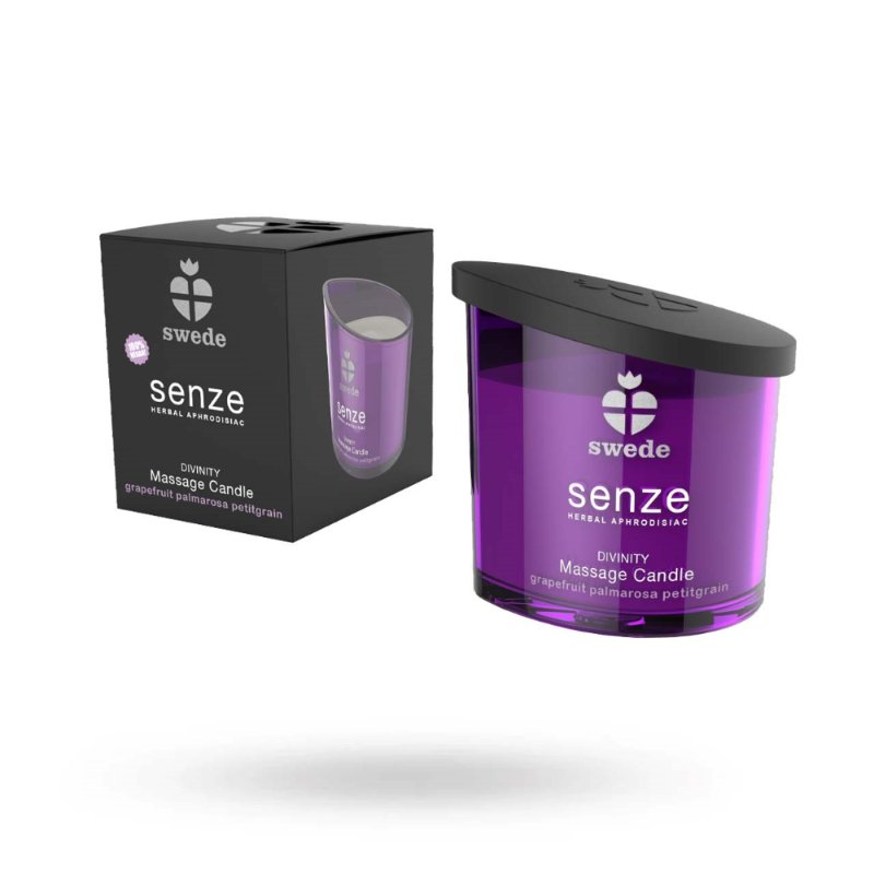 Масажна свічка - Swede Senze Divinity Grapefruit Palmarosa Petitgrain, 50 мл